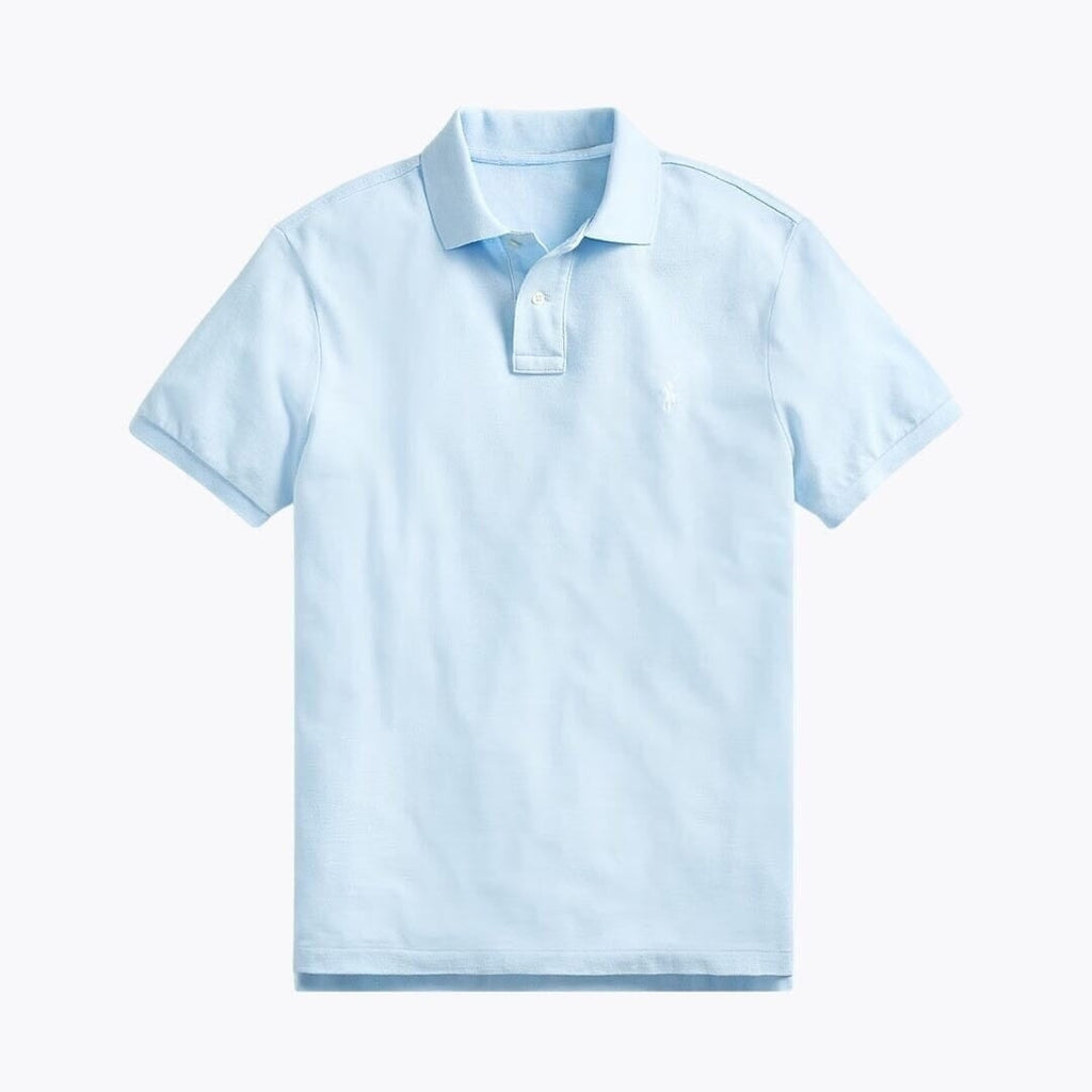 Klassisches Mesh Poloshirt