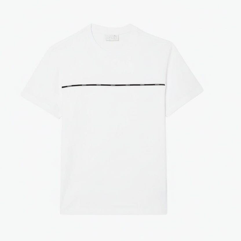 Herren T-SHIRT Aus Baumwoll-Jersey Mit Kontrastbesatz