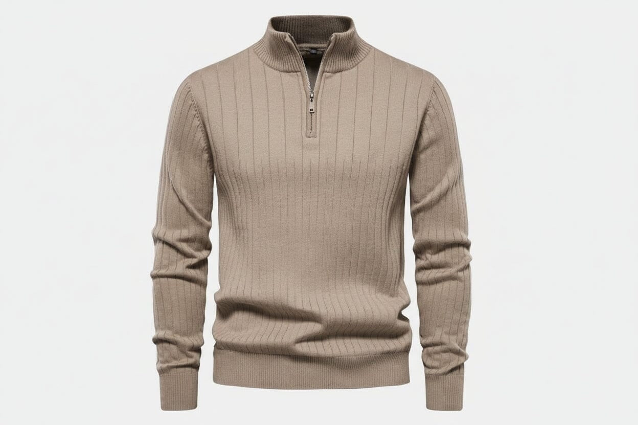 Zip Classic Strickpullover
