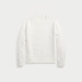 Polo Bear Pullover Mit Rundhalsausschnitt Aus Leinen-Baumwoll-Mix