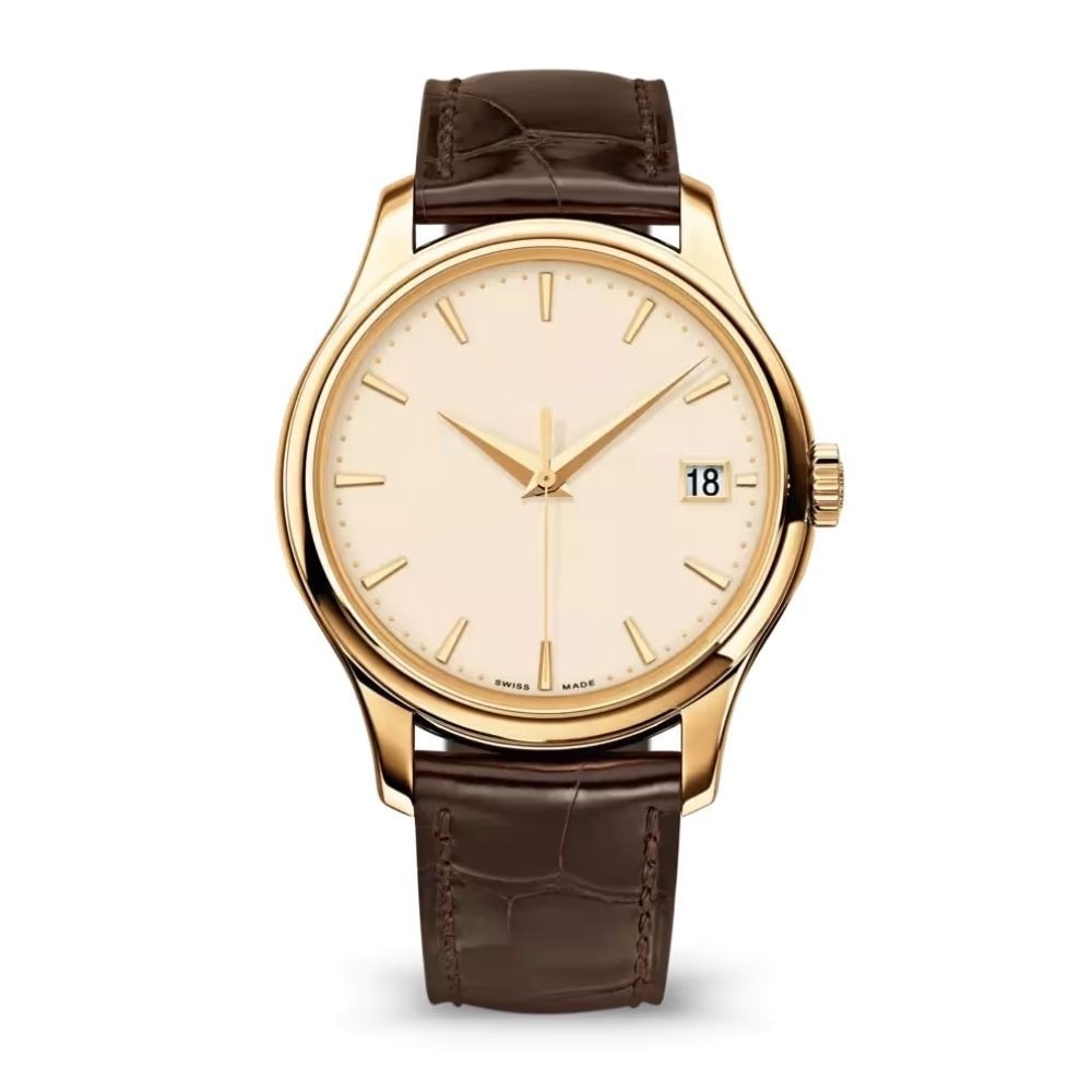 Calatrava 5227J-001 Gelbgold Mit Elfenbeinfarbenem Zifferblatt
