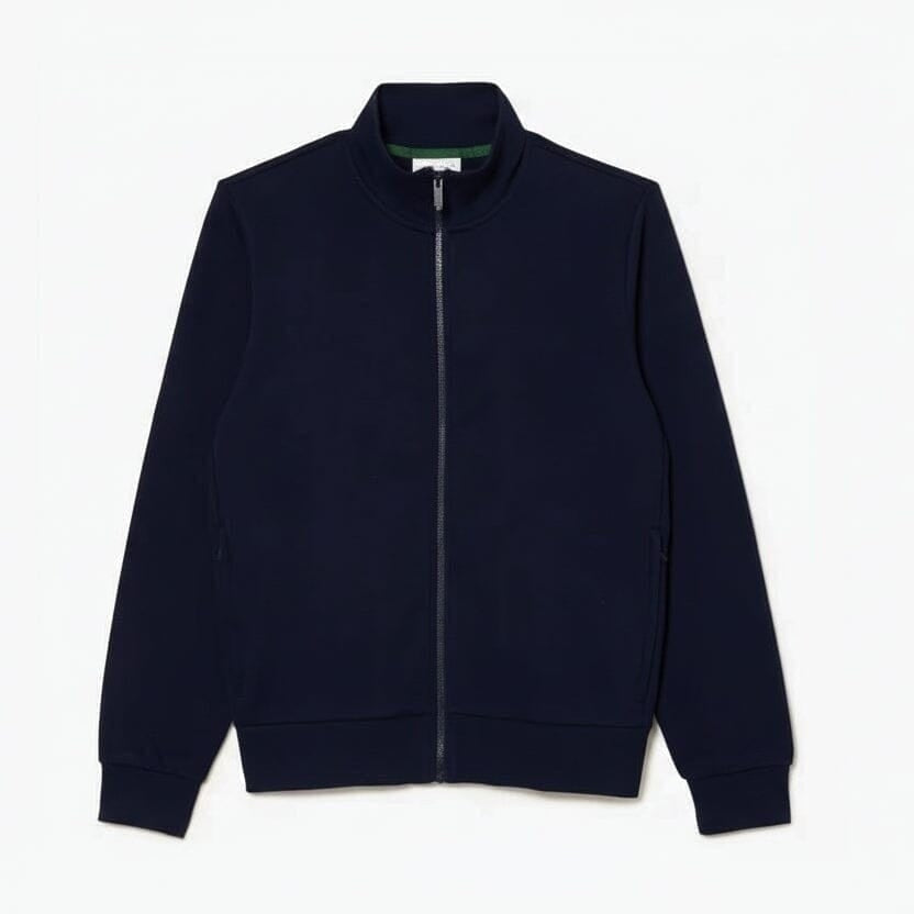 Sweatshirt Mit Reißverschluss Und Hohem Kragen