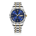Luminous Steel 40mm Herrenarmbanduhr - Wasserdicht | Edelstahl