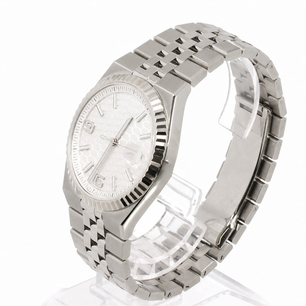 Land-Dweller 127334 "weißes Zifferblatt" 40mm