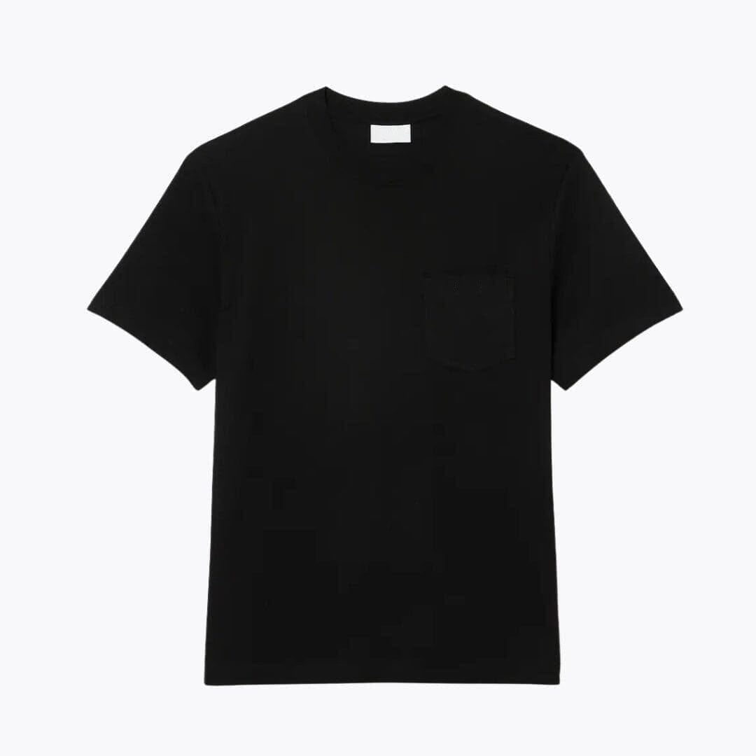 Baumwoll-T-Shirt Mit Brusttasche