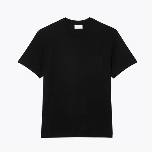 Baumwoll-T-Shirt Mit Brusttasche