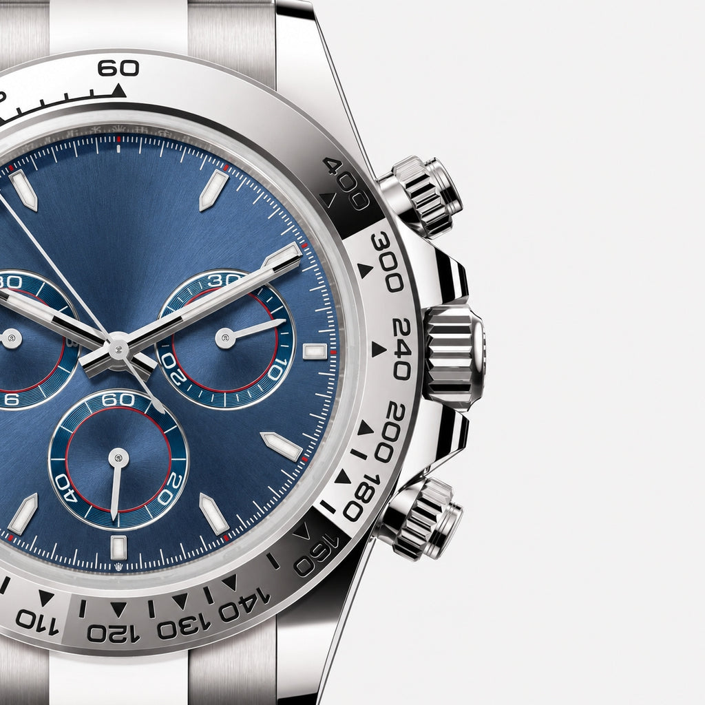 Daytona 126509 Weißgold Mit Blauem Zifferblatt