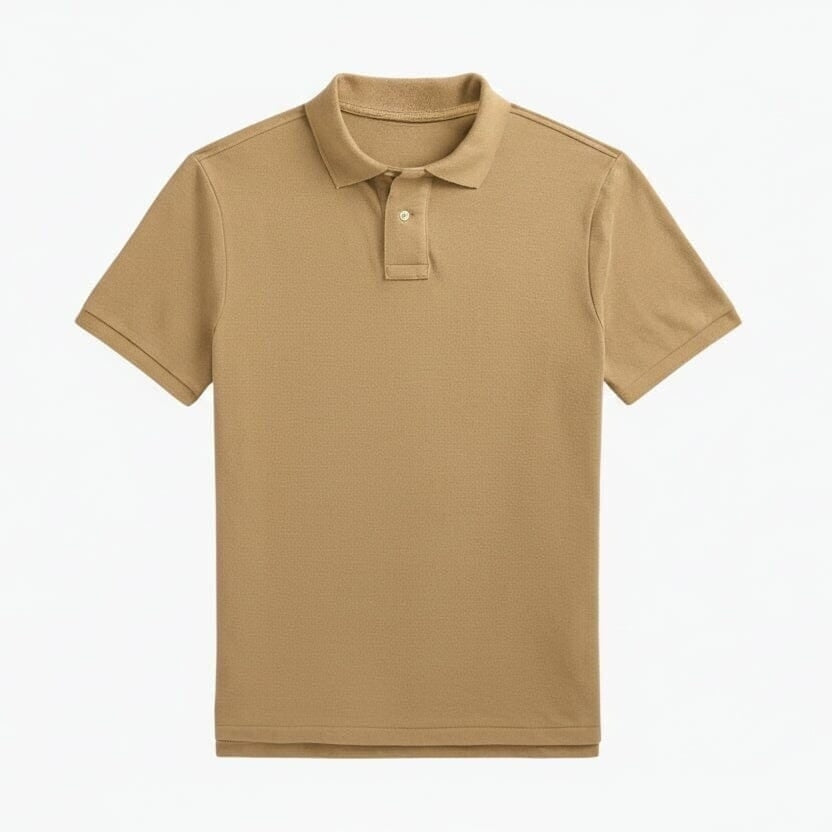Klassisches Mesh Poloshirt