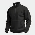 Pullover Mit Halbem Reißverschluss