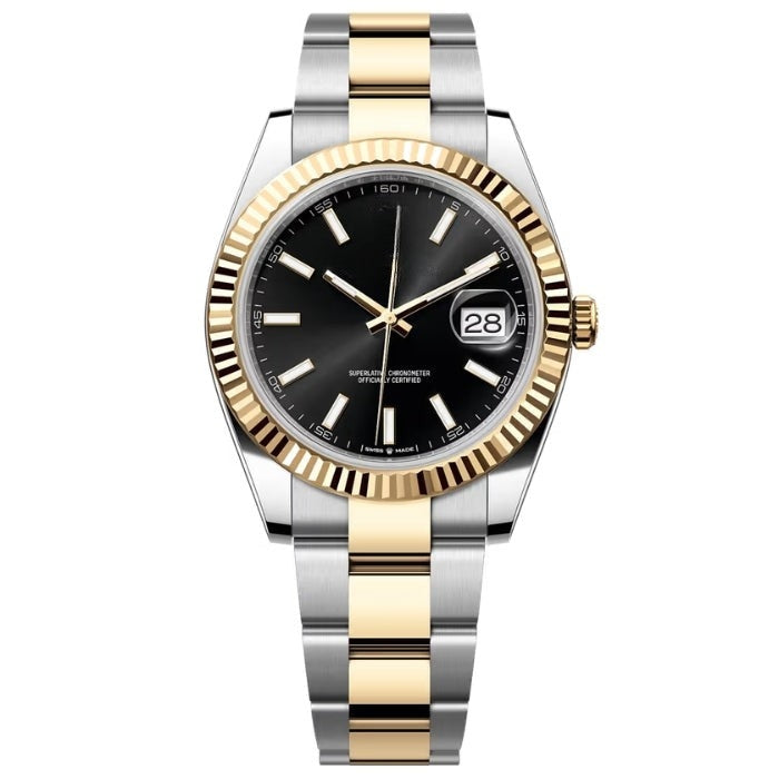 Datejust 126334 - Blaues Zifferblatt, Oyster-Armband, 41mm