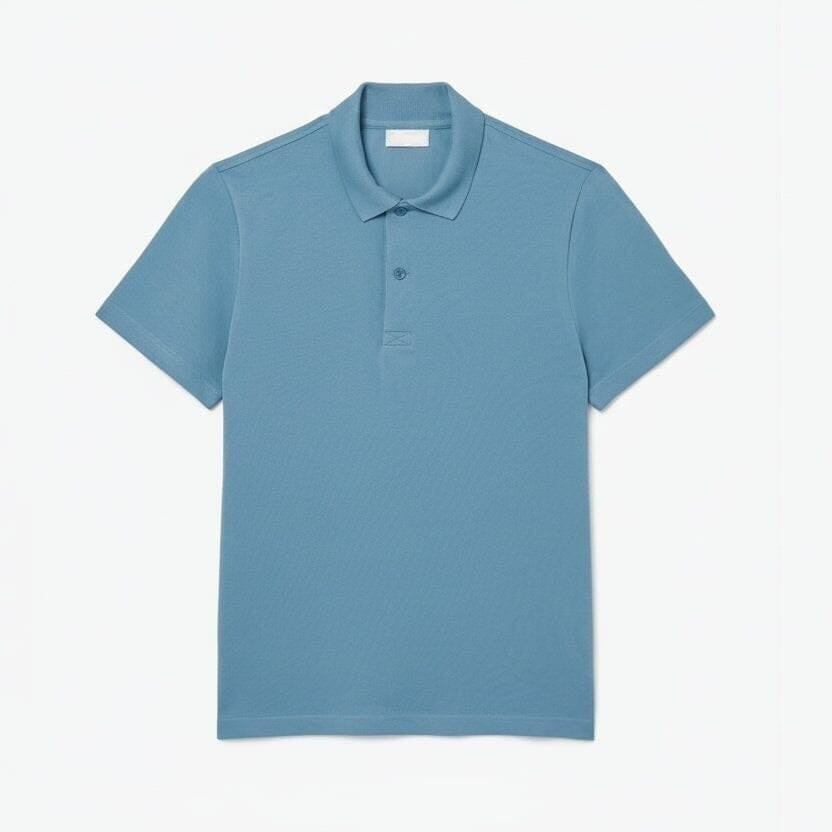 Regular Fit Poloshirt Aus Baumwoll-Mix