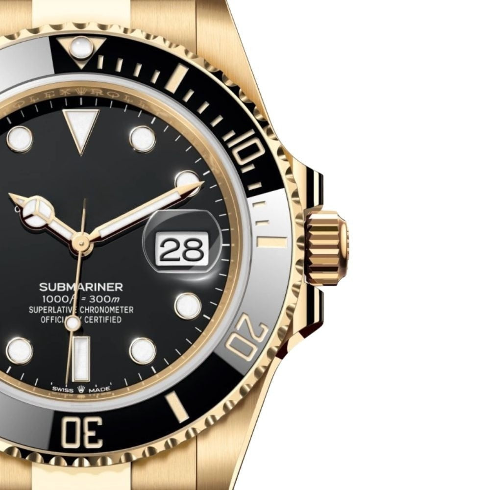 Submariner Date 126618ln-0002 Gelbgold Mit Schwarzem Zifferblatt