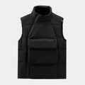 Gesteppter Woll-Mix Zopfstrick Pullover