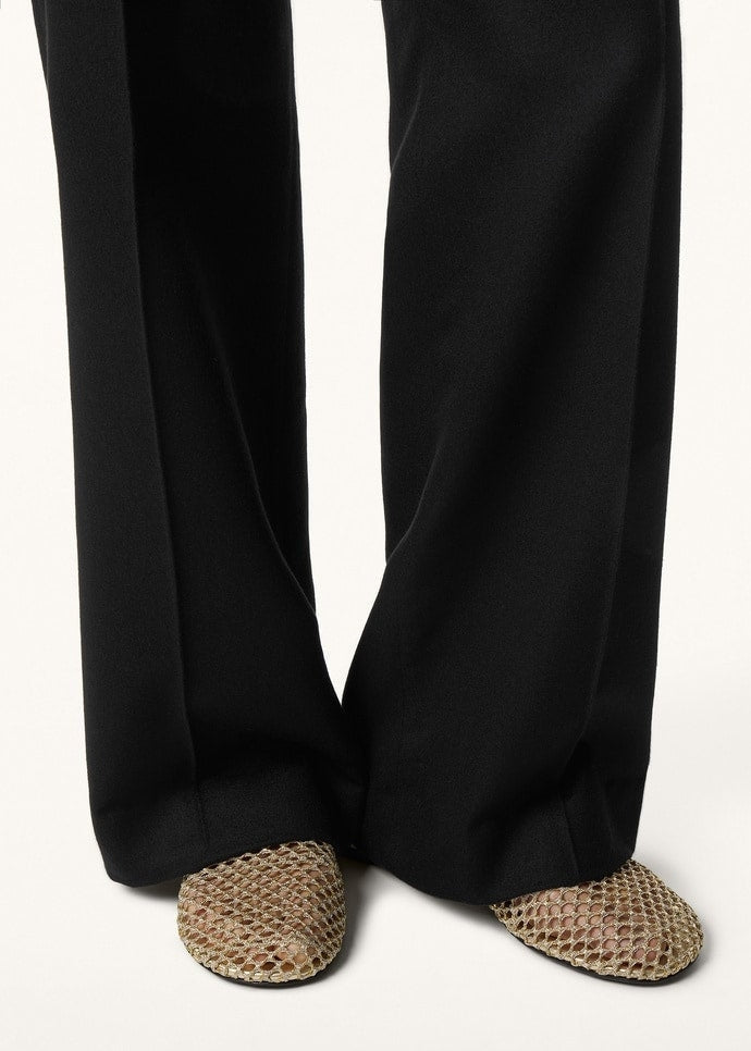 Flacher Slipper Floaty Damen - Rocher Gold/silver Dust