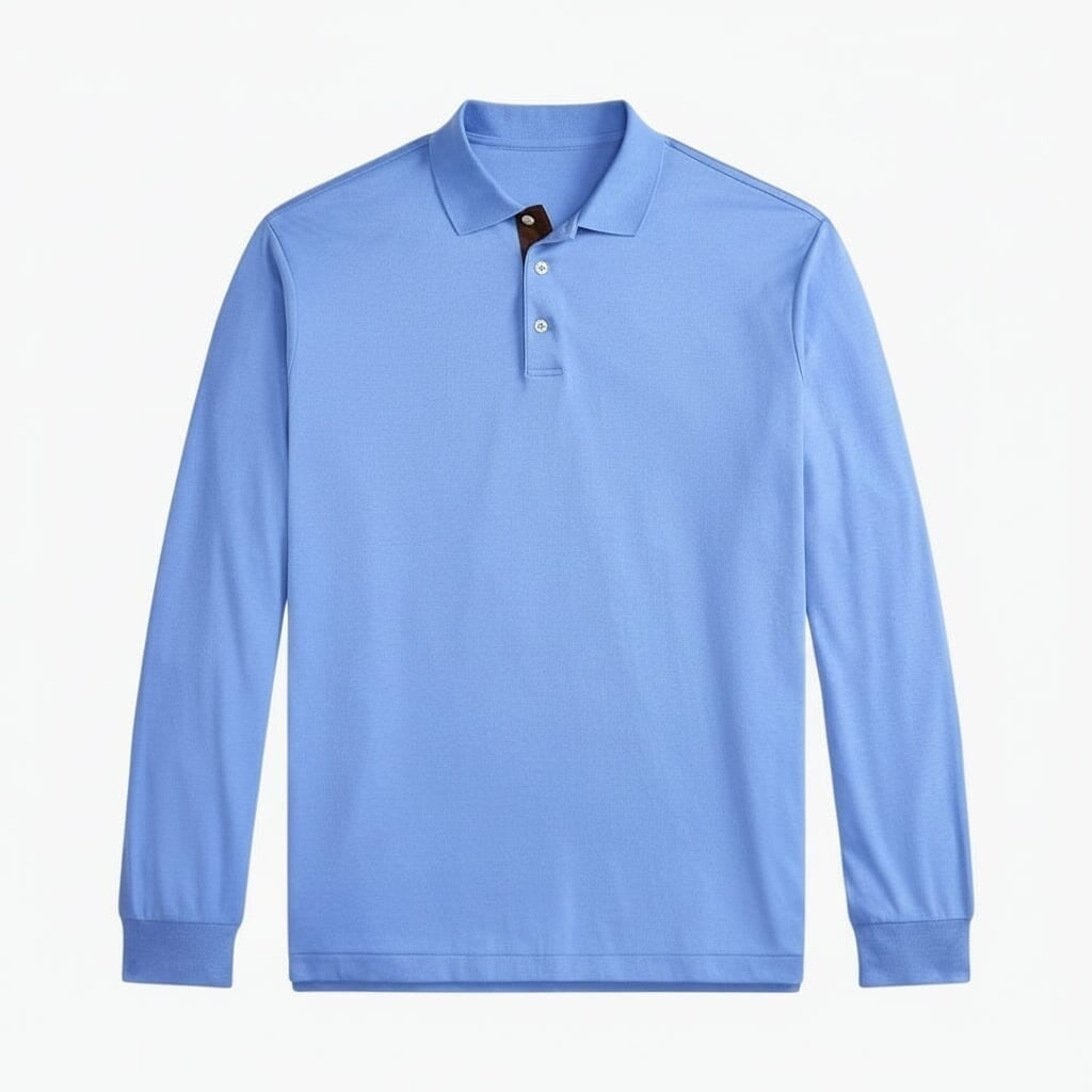 Classic Fit Polo-Shirt Aus Weicher Baumwolle