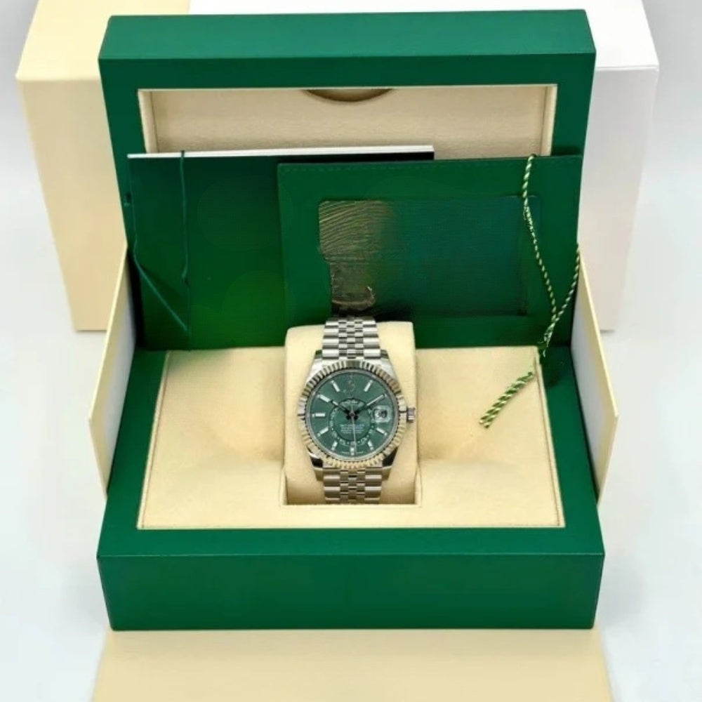 Sky-Dweller Mit Grünem Zifferblatt 336934-0001