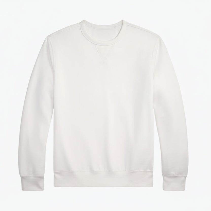 Fleece Sweatshirt Aus Baumwollmischung