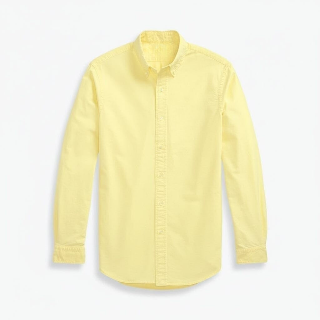 Slim Fit Oxford Hemd - Garment-Dyed