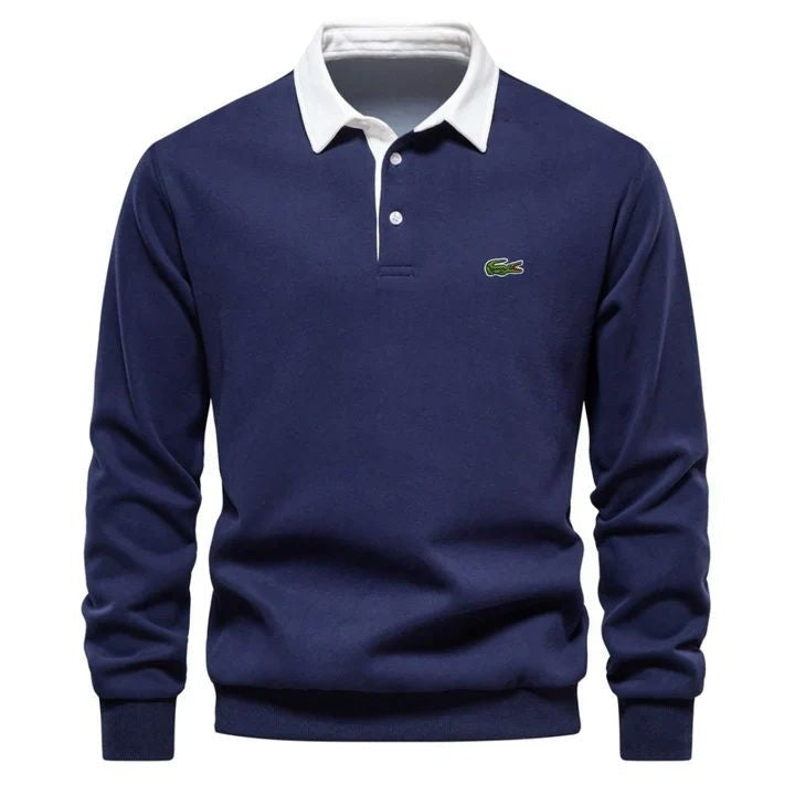 Modern Polo Sweatshirt - Räumungsverkauf