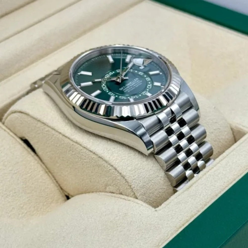 Sky-Dweller Mit Grünem Zifferblatt 336934-0001