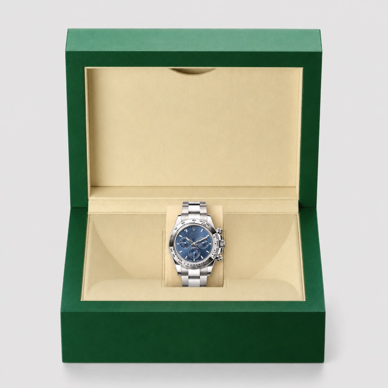 Daytona 126509 Weißgold Mit Blauem Zifferblatt