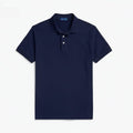 Custom Slim Fit Stretch Mesh Polo-Shirt