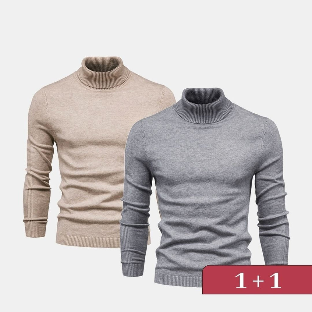 Double Elegance Rollkragenpullover – Kaufe 1, Erhalte 1 Gratis
