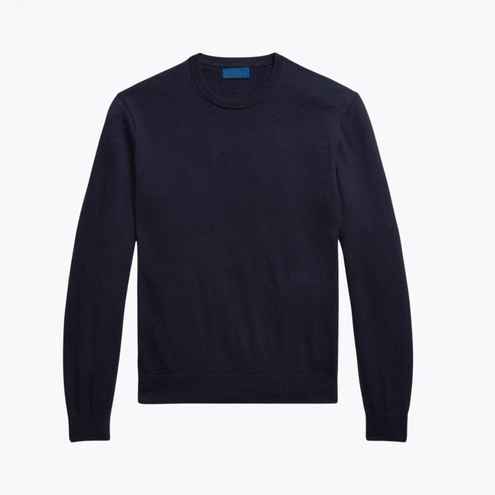 Baumwolle-Kaschmir Rundhals Pullover