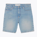 Straight Fit Denim Bermuda Shorts Für Herren