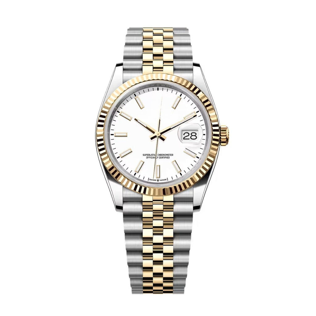 Datejust Diamant Schwarzes Zifferblatt Jubilee 41mm