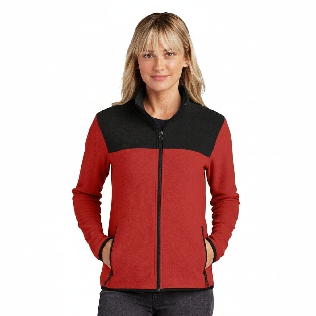 Damen Glacier Fleecejacke Mit Reißverschluss