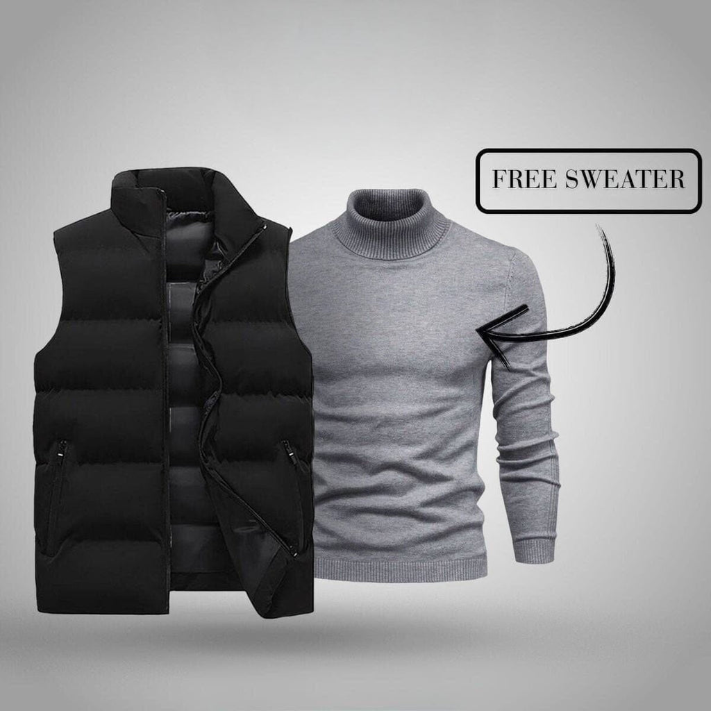 Weste + Gratis Pullover (schlussverkauf)
