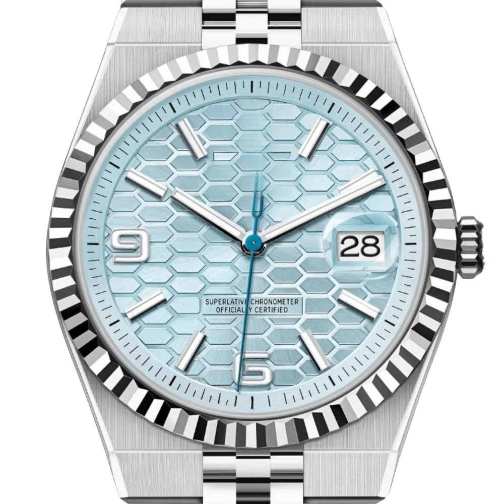 Land-Dweller 127336 "ice Blue Zifferblatt" 40mm