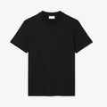 Jacquard Piqué T-SHIRT Mit Markenschriftzug