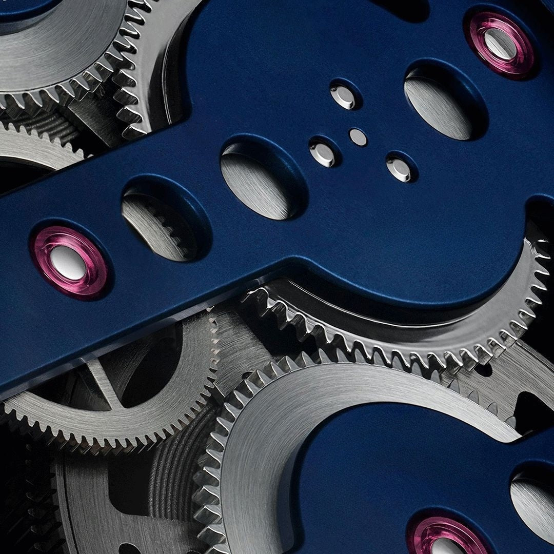 Keramik Blau 45mm Herrenchronograph