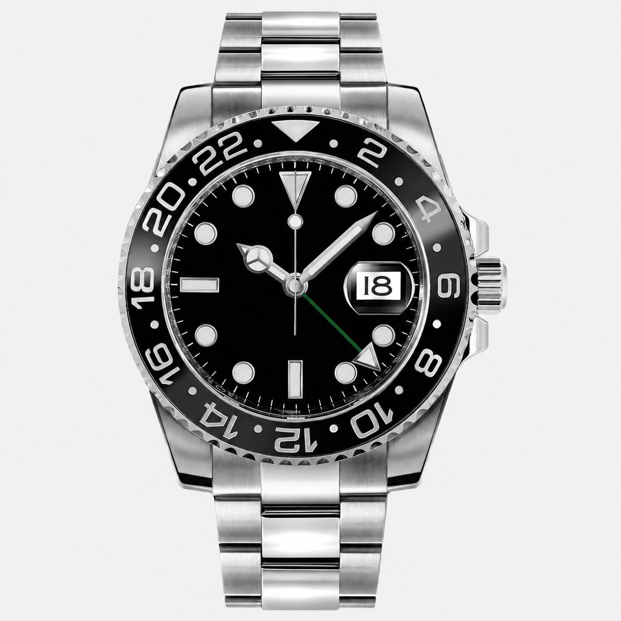 GMT-Master II 116710LN "schwarzes Zifferblatt" 40mm