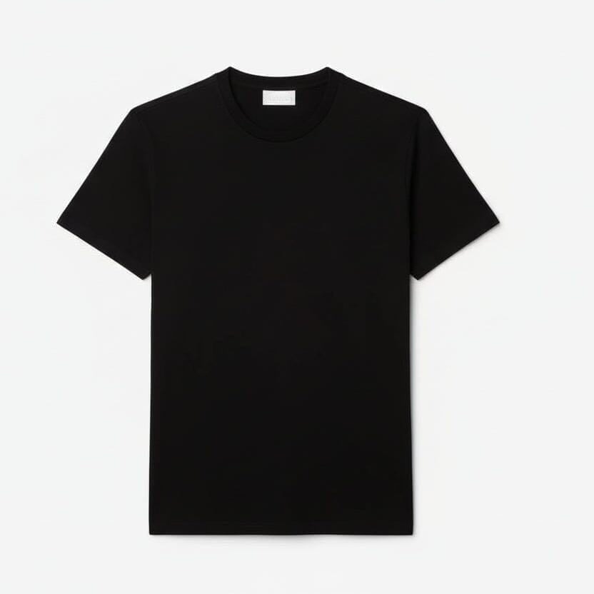 Herren V-Ausschnitt T-SHIRT Aus Leichter Pima-Baumwolle