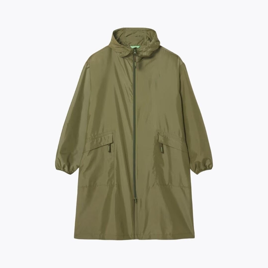 Lange Packbare Wasserabweisende Parka