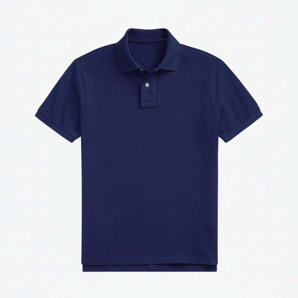 Klassisches Mesh Poloshirt