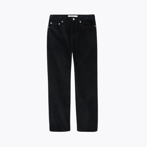 5-Pocket Straight Fit Velours-Hose