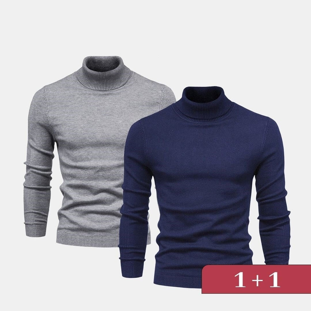 Double Elegance Rollkragenpullover – Kaufe 1, Erhalte 1 Gratis