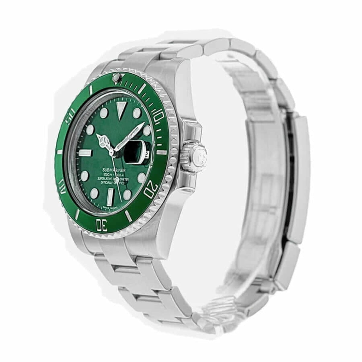 Submariner Date 116610LV "hulk" Herrenarmbanduhr