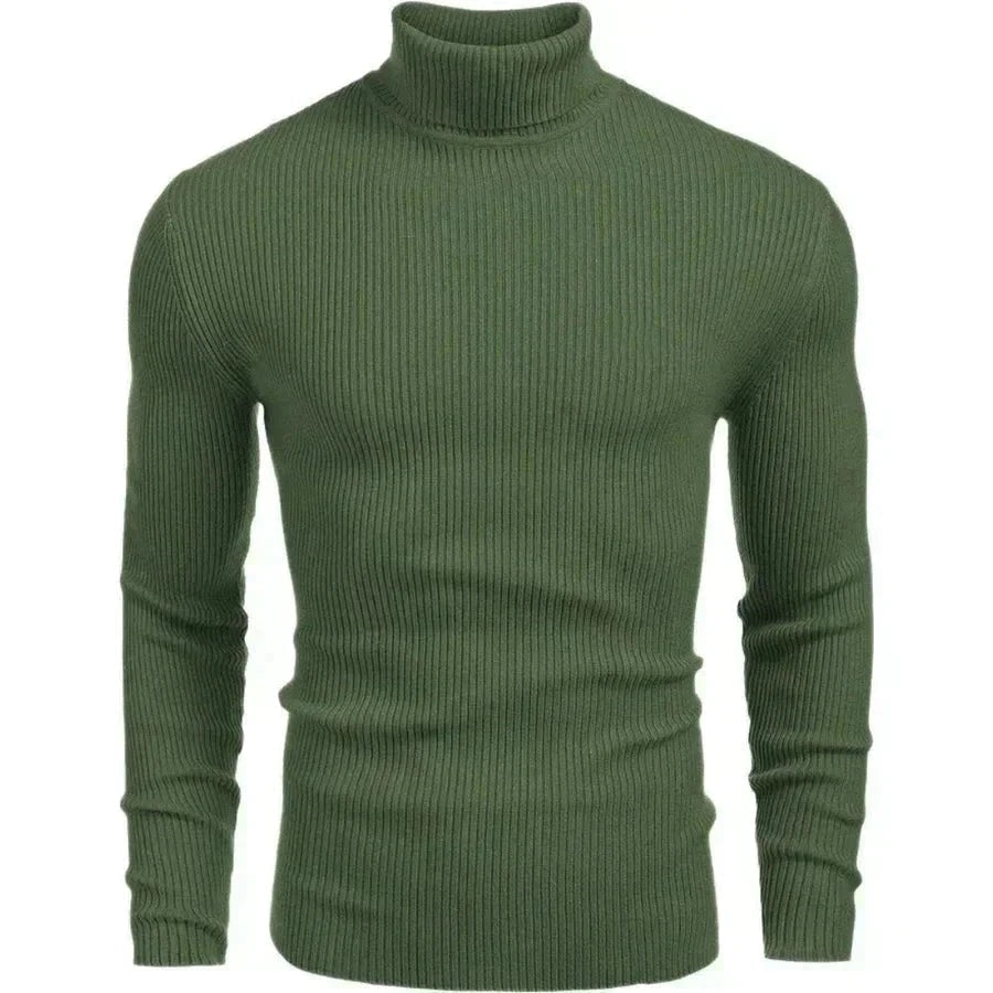 Rollkragen Pullover Classic Knit