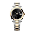 Datejust Gelbgold Schwarzes Zifferblatt 126303