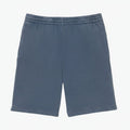 Baumwoll-Fleece Shorts Mit Wascheffekt