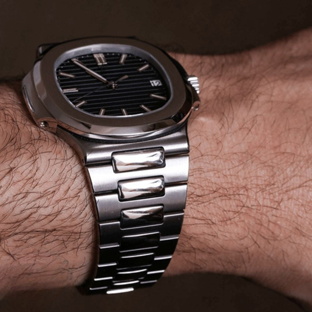 Nautilus 'blue Gradient' Herrenarmbanduhr